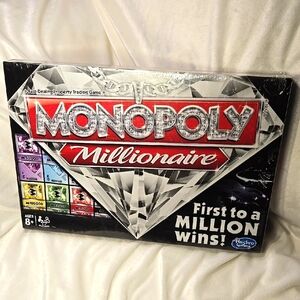 2/$20  Monopoly Millionaire Board Hasbro Game NIB
